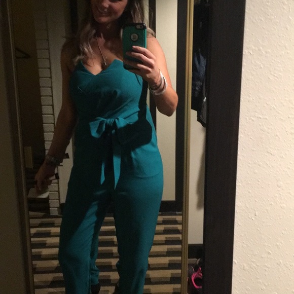 Strapless pant romper - Picture 1 of 3